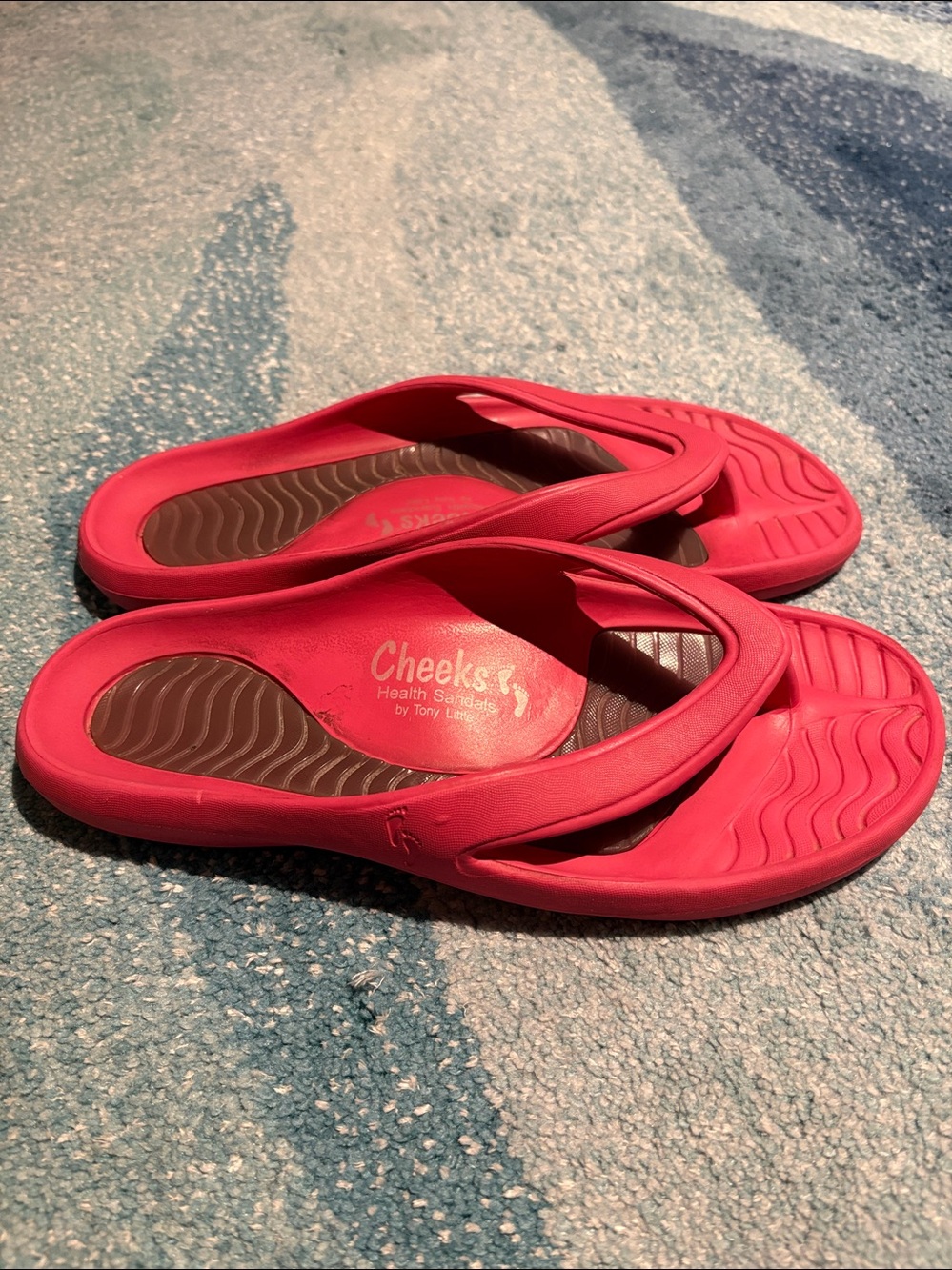 Cheeks Health Sandals by Tony Little, Sz 9/39 (see pic). - Picture 2 of 4